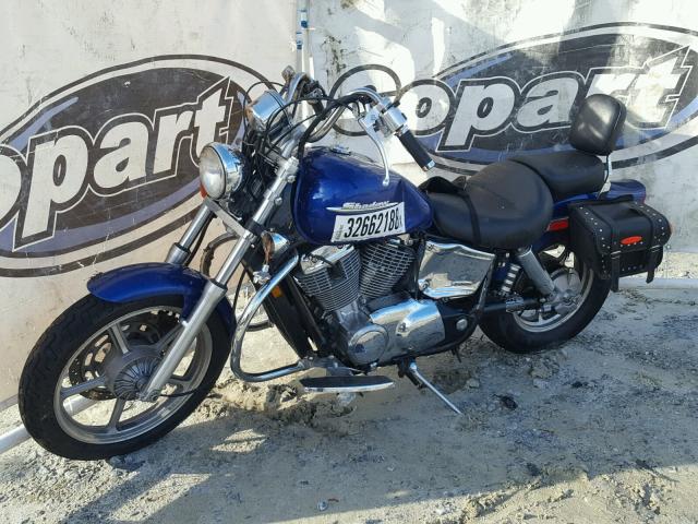 1HFSC18004A801950 - 2004 HONDA VT1100 C BLUE photo 2