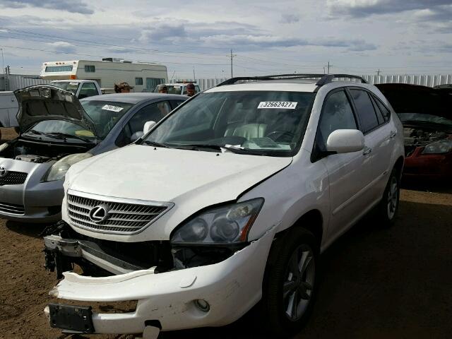 JTJHW31U582068411 - 2008 LEXUS RX WHITE photo 2