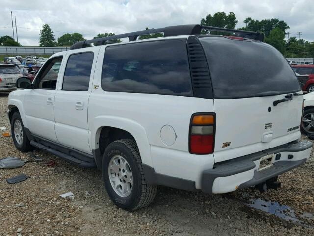 3GNFK16Z94G249583 - 2004 CHEVROLET SUBURBAN K WHITE photo 3