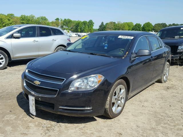 1G1ZC5EB2AF169367 - 2010 CHEVROLET MALIBU 1LT 黑色 照片 2
