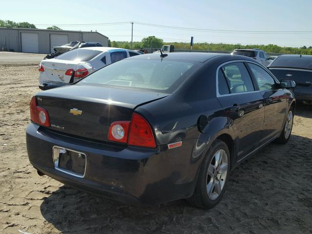1G1ZC5EB2AF169367 - 2010 CHEVROLET MALIBU 1LT 黑色 照片 4