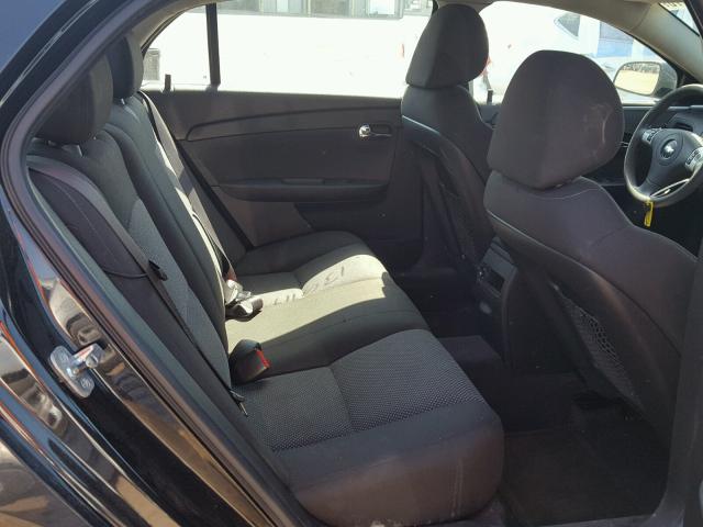 1G1ZC5EB2AF169367 - 2010 CHEVROLET MALIBU 1LT 黑色 照片 6