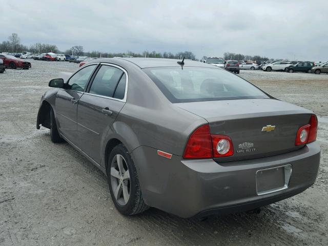 1G1ZC5E16BF392262 - 2011 CHEVROLET MALIBU 1LT 棕色 照片 3