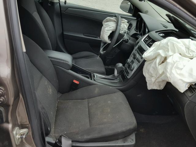 1G1ZC5E16BF392262 - 2011 CHEVROLET MALIBU 1LT 棕色 照片 5