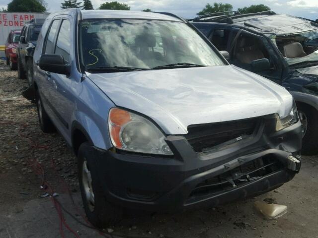 JHLRD78464C037881 - 2004 HONDA CR-V LX SILVER photo 1