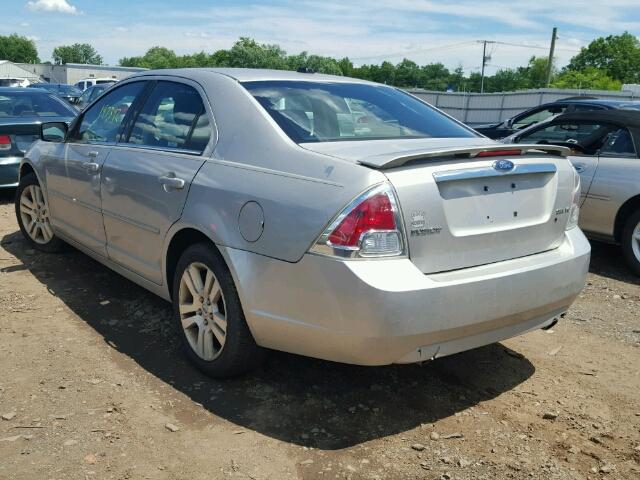 3FAHP08128R144579 - 2008 FORD FUSION SEL SILVER photo 3