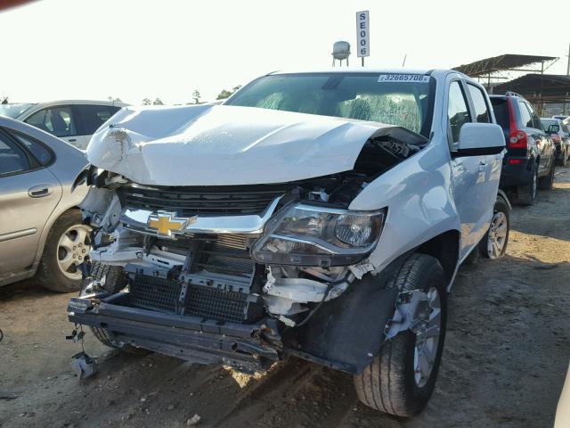 1GCGSCEN6H1254588 - 2017 CHEVROLET COLORADO L WHITE photo 2