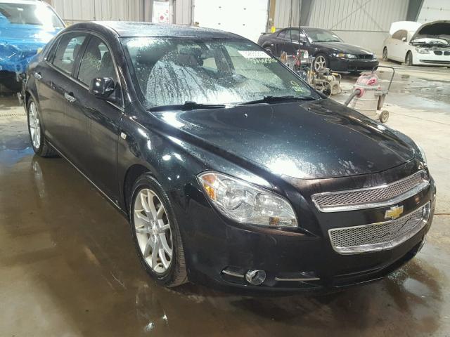 1G1ZK577X84250344 - 2008 CHEVROLET MALIBU LTZ BLACK photo 1