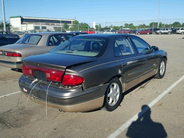 2G4WF521641175127 - 2004 BUICK REGAL GS BROWN photo 4