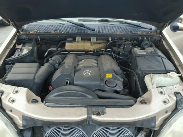 4JGAB54E81A247341 - 2001 MERCEDES-BENZ ML 320 GOLD photo 7