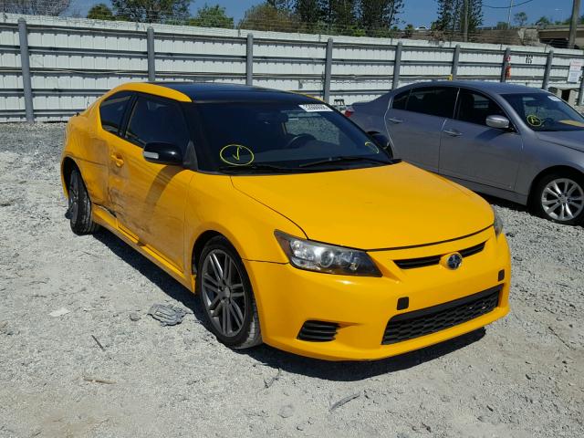 JTKJF5C75C3022970 - 2012 TOYOTA SCION TC 黄色 照片 1