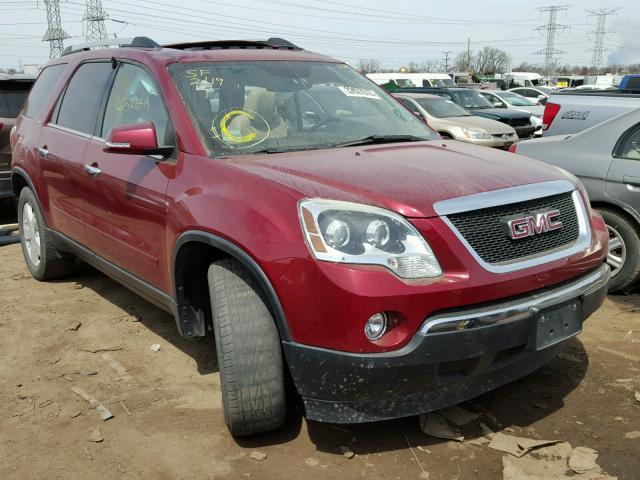 1GKKRRED1BJ339866 - 2011 GMC ACADIA SLT წითელი ფოტო 1