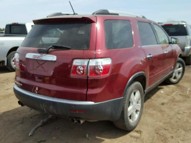 1GKKRRED1BJ339866 - 2011 GMC ACADIA SLT წითელი ფოტო 4