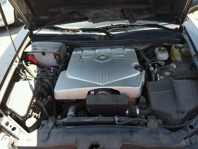 1G6DM57T660208088 - 2006 CADILLAC CTS BLACK photo 7