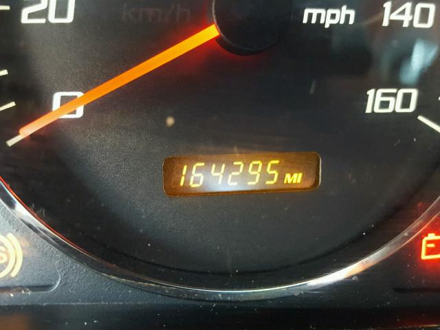 1G6DM57T660208088 - 2006 CADILLAC CTS BLACK photo 8