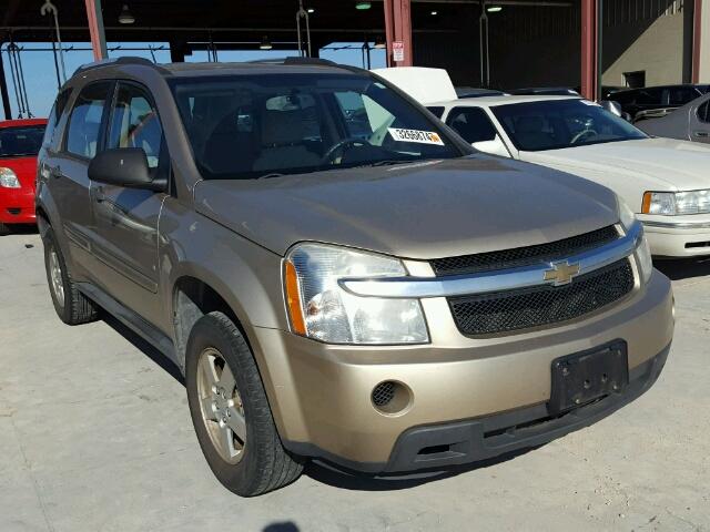 2CNDL23F686056740 - 2008 CHEVROLET EQUINOX LS GOLD photo 1