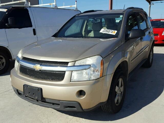 2CNDL23F686056740 - 2008 CHEVROLET EQUINOX LS GOLD photo 2