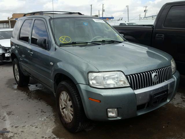 4M2YU81117KJ17298 - 2007 MERCURY MARINER LU GREEN photo 1