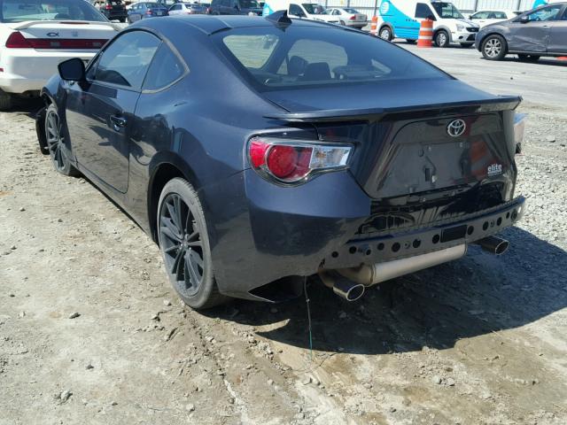 JF1ZNAA16D2727620 - 2013 TOYOTA SCION FR-S ლურჯი ფოტო 3