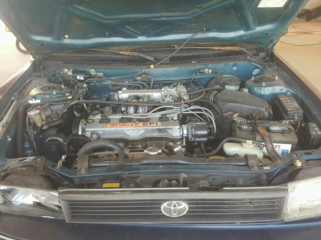 1NXAE97AXNZ334346 - 1992 TOYOTA COROLLA LE BLUE photo 7