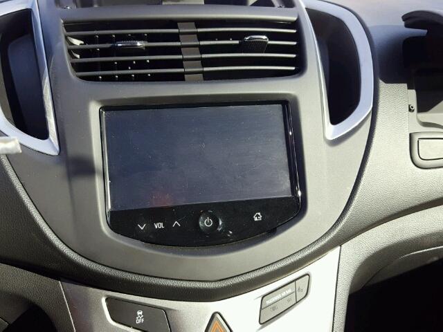 KL7CJRSB7FB195585 - 2015 CHEVROLET TRAX GRAY photo 9