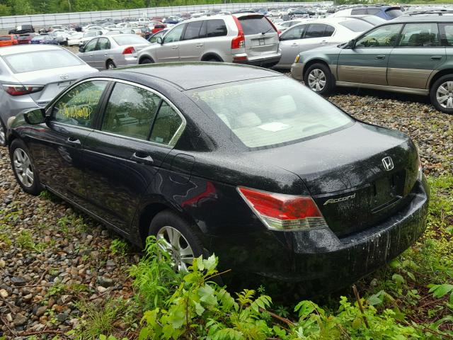 1HGCP26468A016080 - 2008 HONDA ACCORD LXP BLACK photo 3