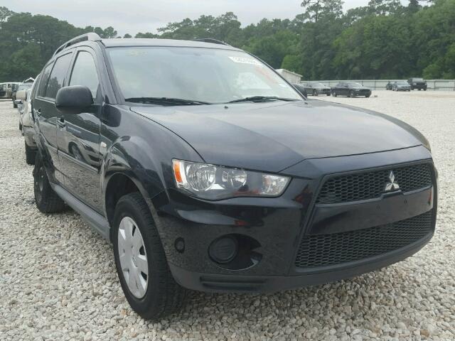 JA4AS2AW4BU034056 - 2011 MITSUBISHI OUTLANDER BLACK photo 1