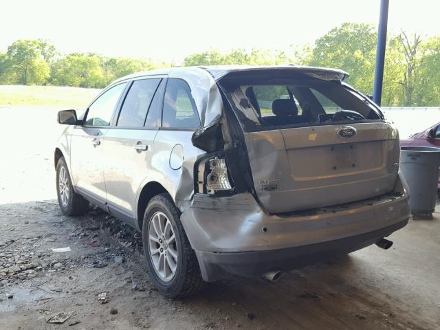 2FMDK39C27BA79900 - 2007 FORD EDGE SEL P SILVER photo 3