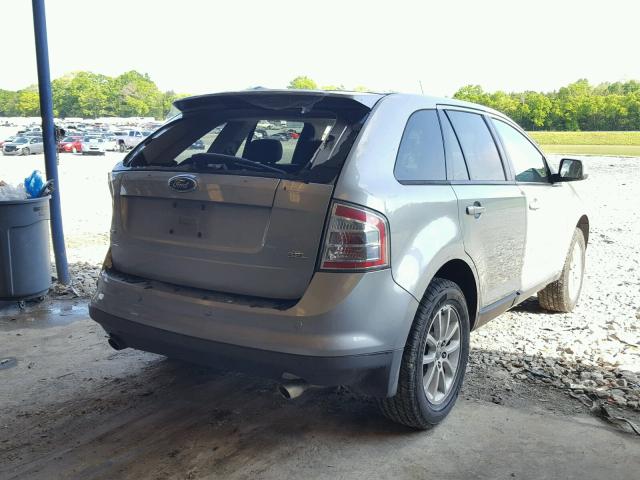 2FMDK39C27BA79900 - 2007 FORD EDGE SEL P SILVER photo 4