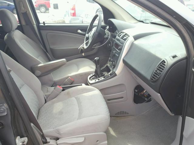 5GZCZ23D37S855351 - 2007 SATURN VUE GRAY photo 5