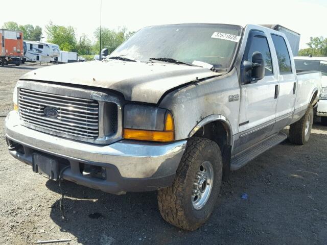 1FTSW31F7YEB97954 - 2000 FORD F350 SRW S WHITE photo 2