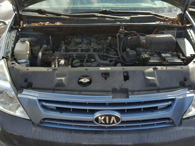 KNDMB133X96320458 - 2009 KIA SEDONA BLUE photo 7