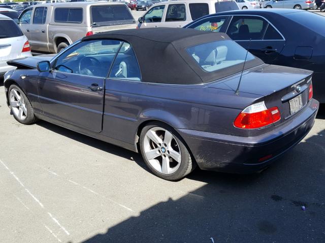 WBABW33445PL37631 - 2005 BMW 325 CI GRAY photo 3