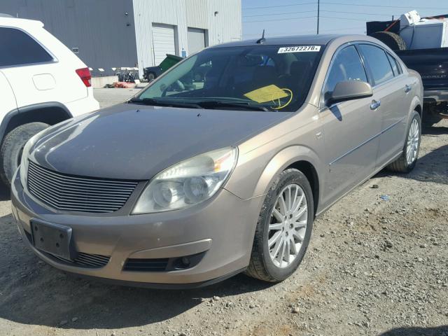 1G8ZV57757F162104 - 2007 SATURN AURA XR BEIGE photo 2