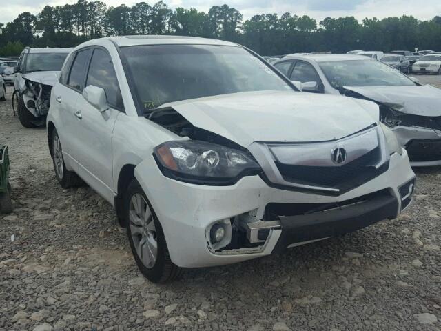 5J8TB2H21CA000663 - 2012 ACURA RDX WHITE photo 1