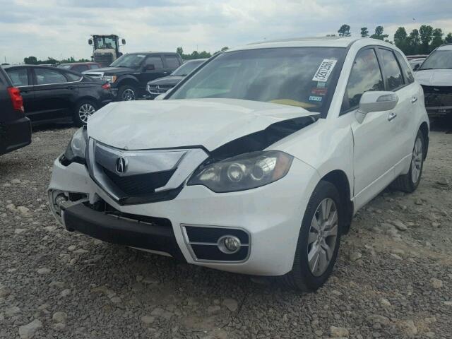 5J8TB2H21CA000663 - 2012 ACURA RDX WHITE photo 2