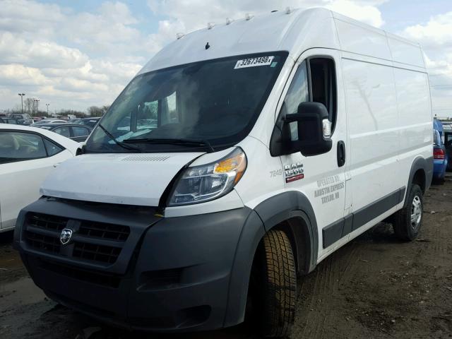 3C6TRVBG8HE537249 - 2017 RAM PROMASTER 白色 照片 2
