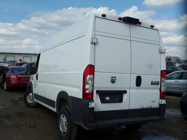 3C6TRVBG8HE537249 - 2017 RAM PROMASTER 白色 照片 3