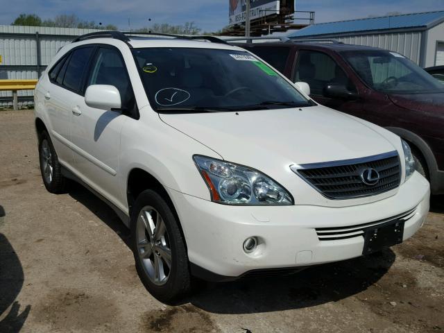 JTJHW31U860035668 - 2006 LEXUS RX 400 WHITE photo 1