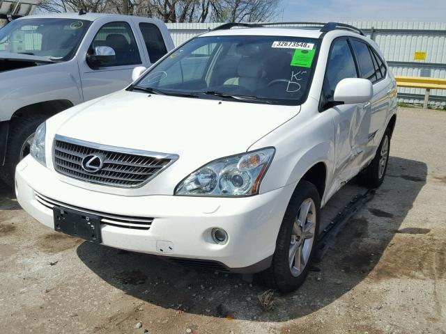 JTJHW31U860035668 - 2006 LEXUS RX 400 WHITE photo 2