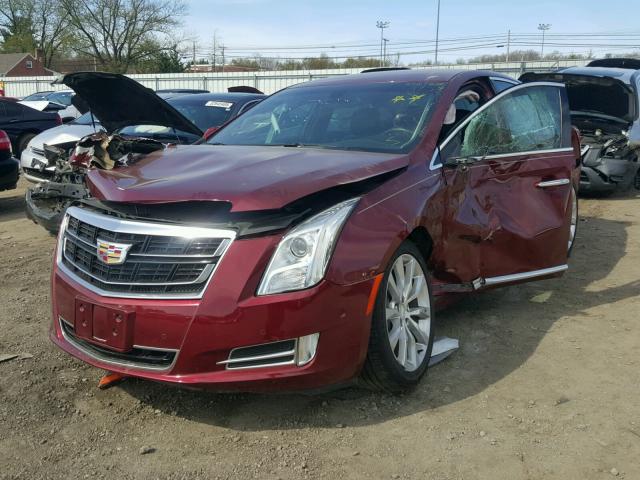 2G61M5S30H9142852 - 2017 CADILLAC XTS LUXURY BURGUNDY photo 2