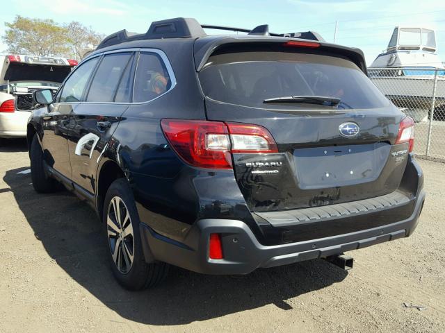 4S4BSENC1J3225851 - 2018 SUBARU OUTBACK 3. BLACK photo 3