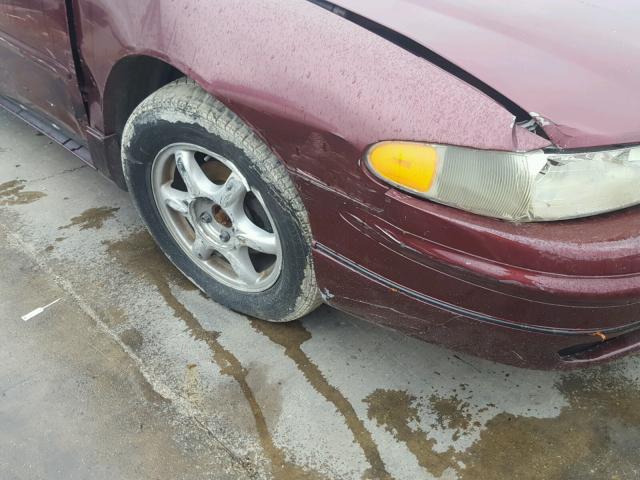 2G4WB55K311263239 - 2001 BUICK REGAL LS 勃艮第红 照片 9