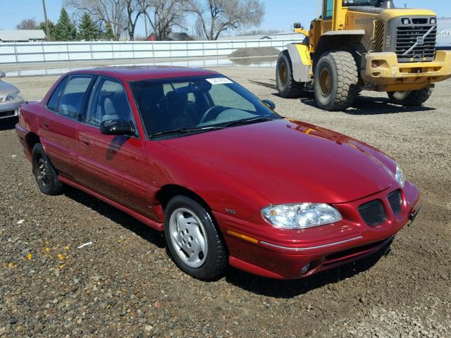 1G2NE52M2VM556660 - 1997 PONTIAC GRAND AM S Tünd qırmızı foto 1