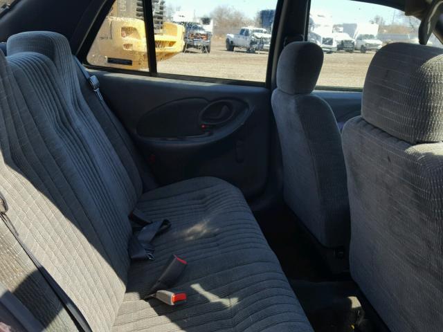 1G2NE52M2VM556660 - 1997 PONTIAC GRAND AM S Tünd qırmızı foto 6