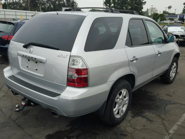 2HNYD18894H559503 - 2004 ACURA MDX TOURIN SILVER photo 4