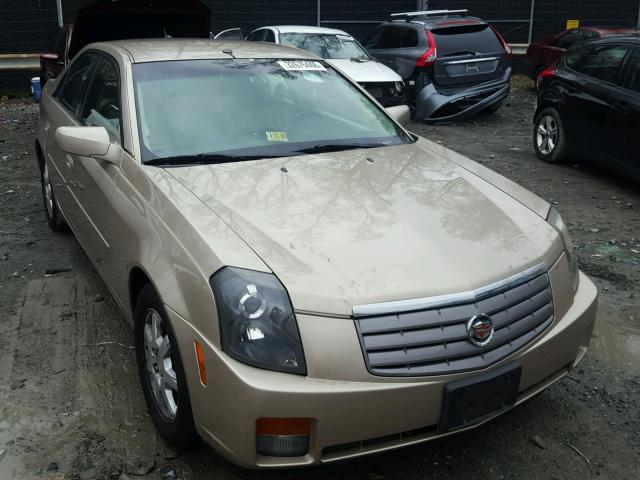 1G6DM56T250204877 - 2005 CADILLAC CTS BEIGE photo 1