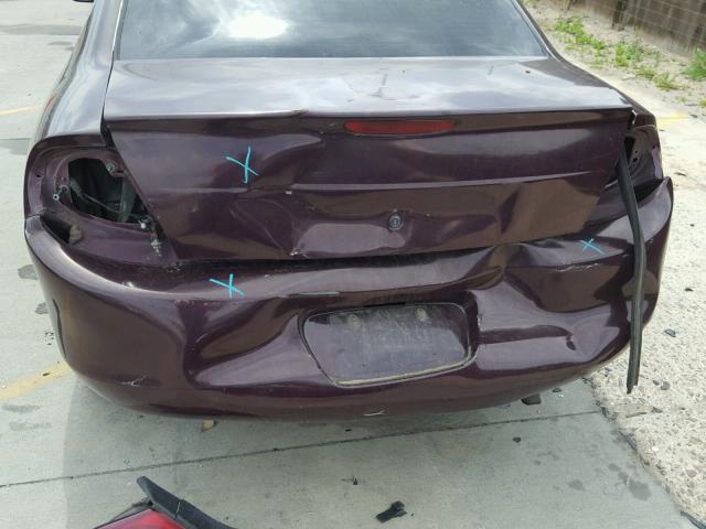 1P3ES46C8YD634282 - 2000 PLYMOUTH NEON BASE 栗色 照片 9