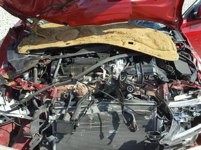 19UDE2F3XHA000966 - 2017 ACURA ILX BASE RED photo 7