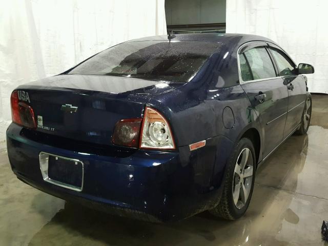 1G1ZC5E13BF368551 - 2011 CHEVROLET MALIBU 1LT 蓝色 照片 4